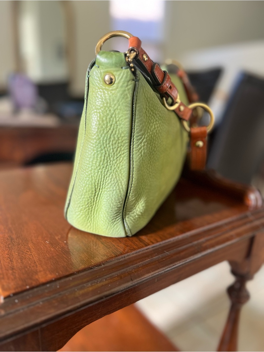 Vintage Coach Nubuc Chelsea - Picture 5 of 9